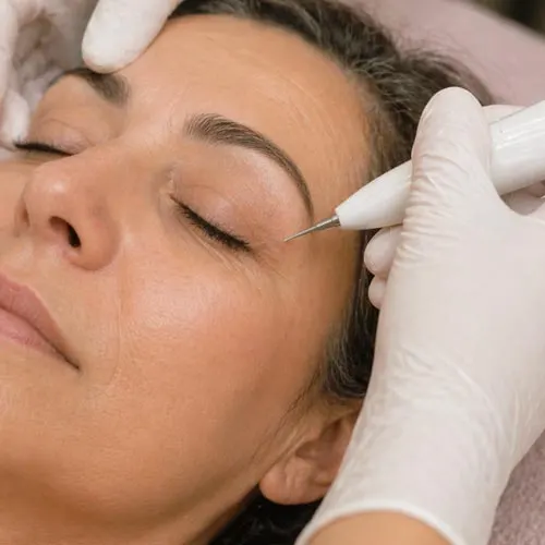 Retração de pele sem cortes com Jato de Plasma